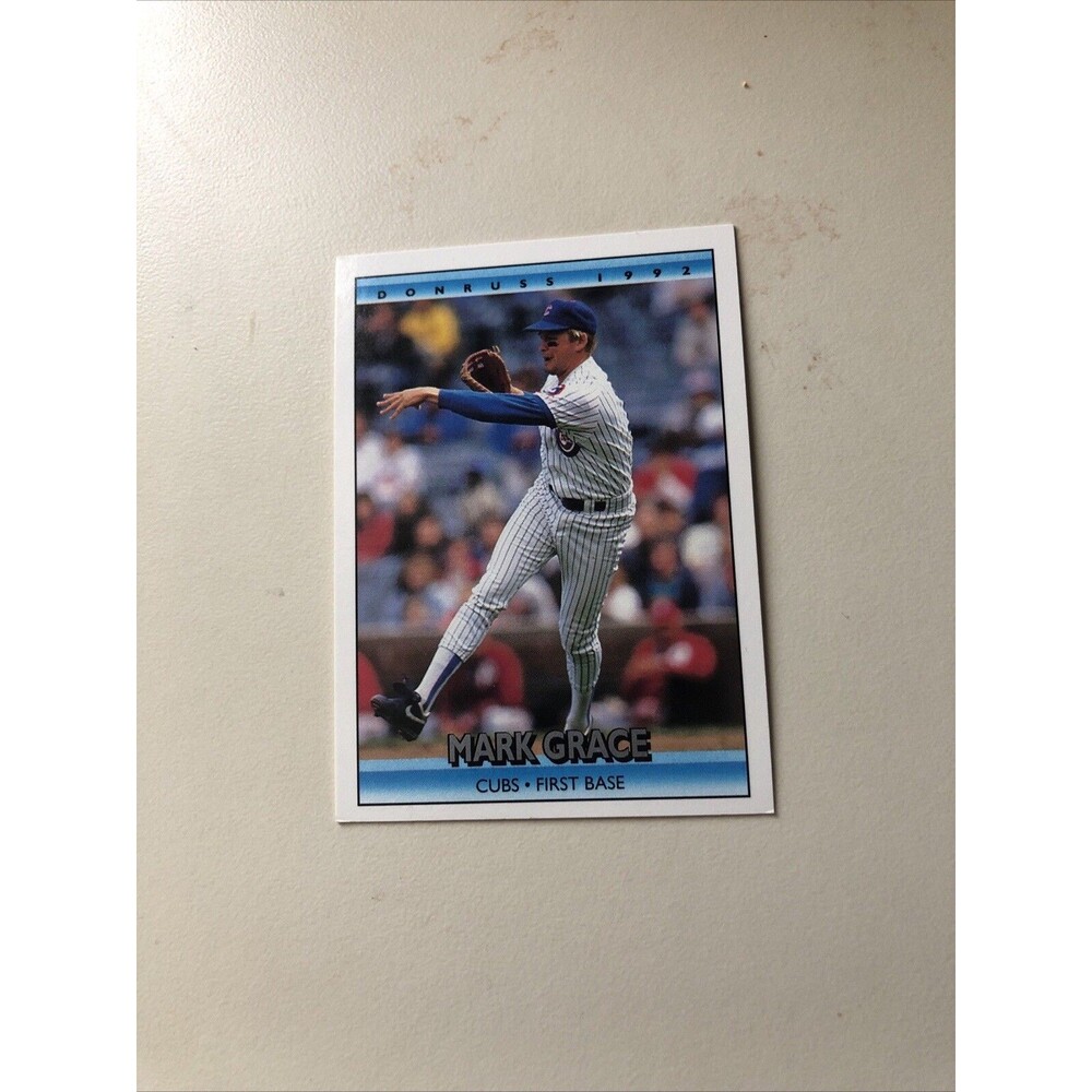 1992 Donruss Mark Grace Chicago Cubs baseball card #281 MLB